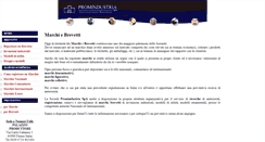 Desktop Screenshot of marchiebrevetti.org