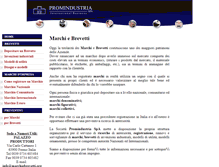 Tablet Screenshot of marchiebrevetti.org